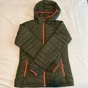 Olive Green Columbia Cold Weather Jacket